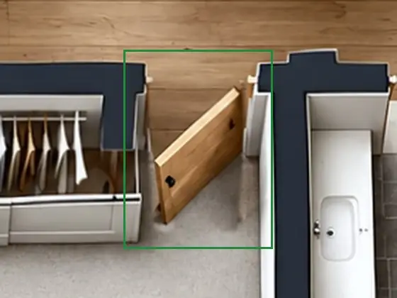 3D floor plan, the same spot fixed.